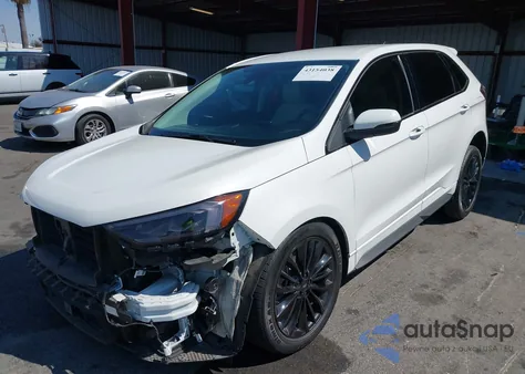 2022 Ford Edge Titanium из США, поврежденный, VIN 2FMPK4K94NBA89567